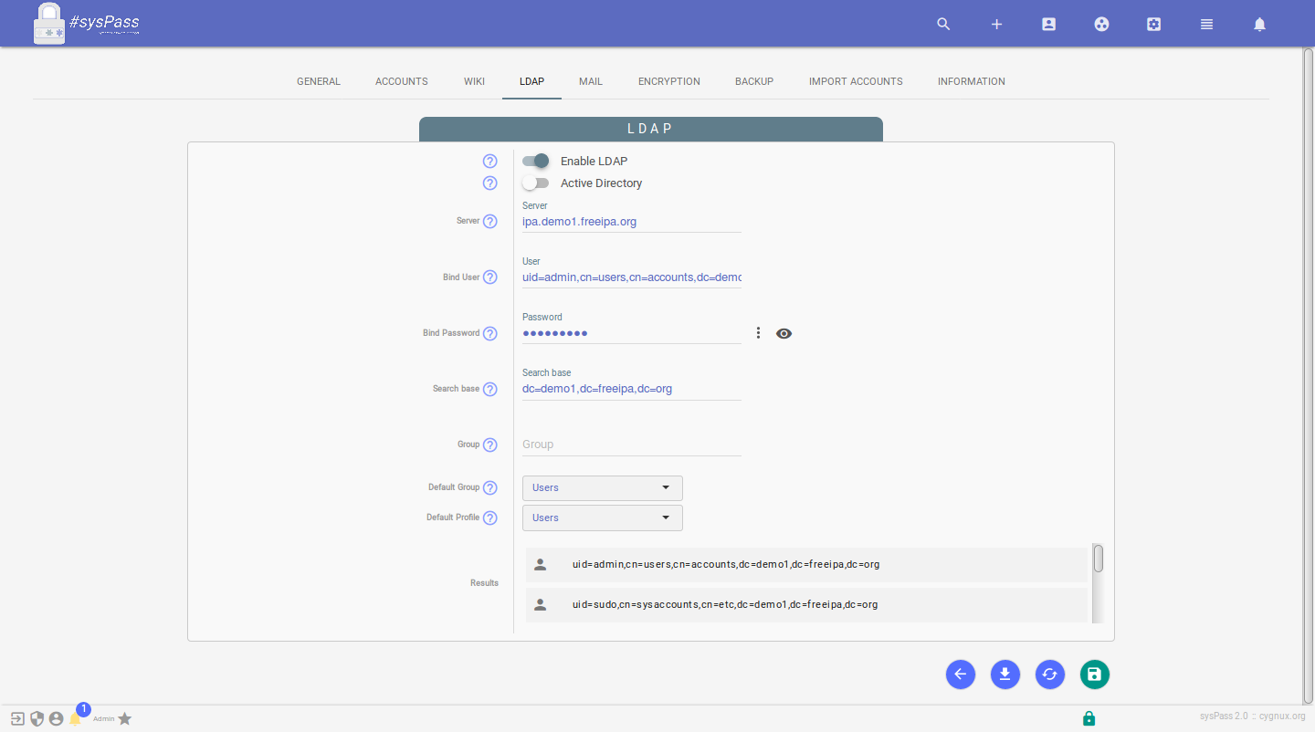 Importing users from LDAP