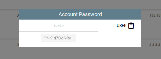 Storing a password as an image