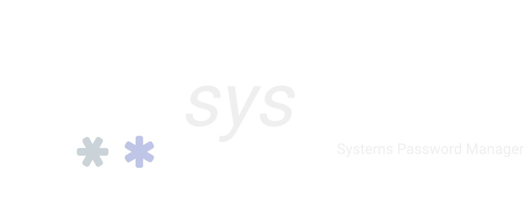 sysPass logo outline